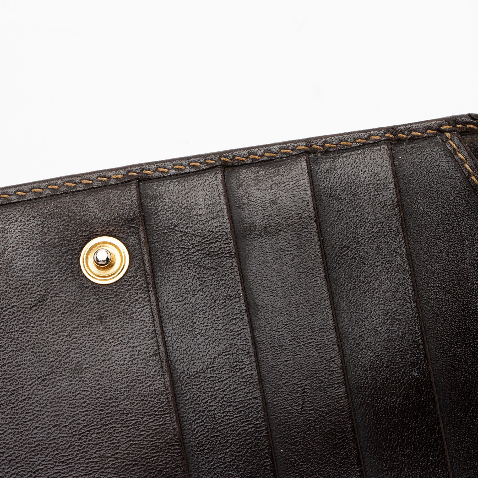 Fendi Vintage Zucca Compact Wallet