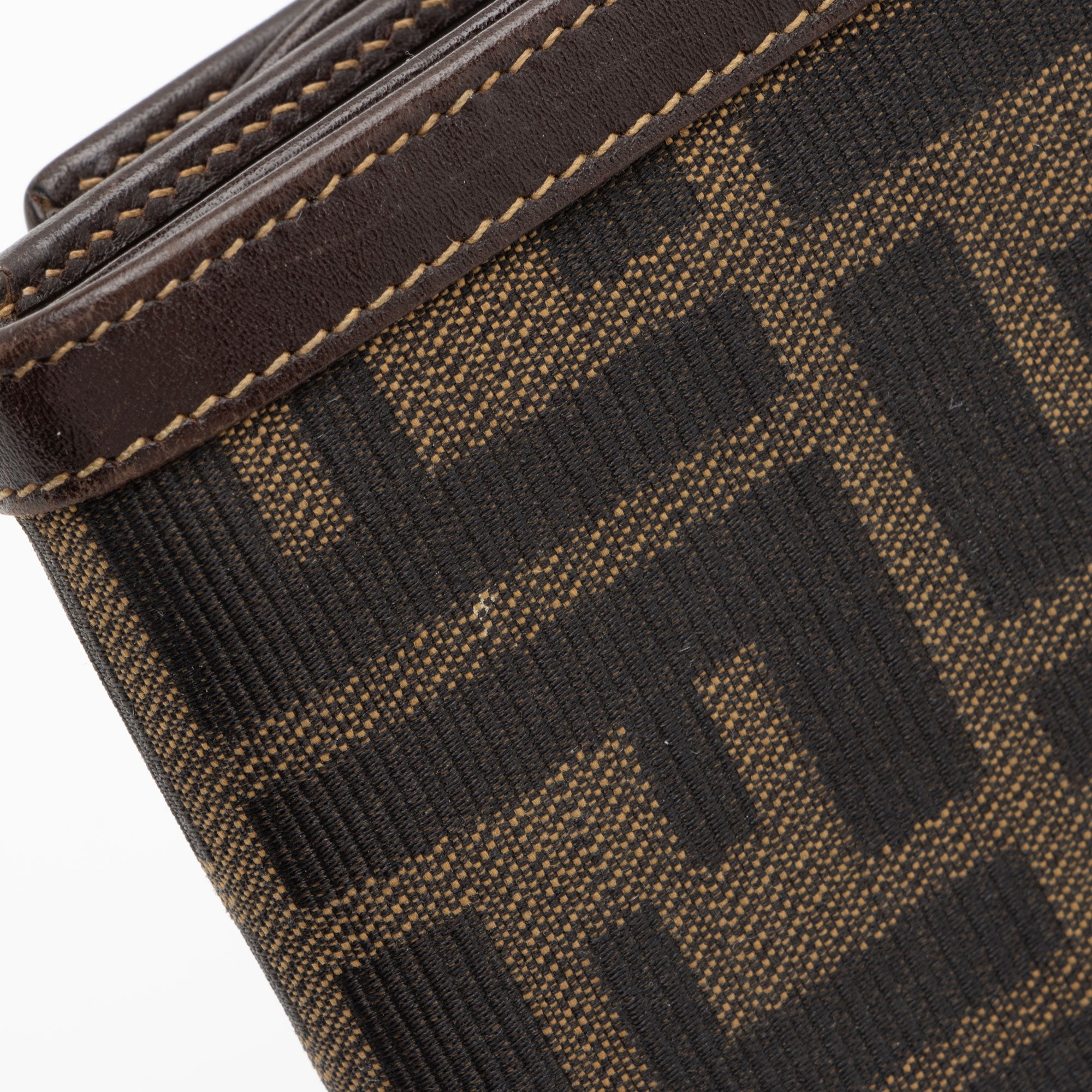 Fendi Vintage Zucca Compact Wallet