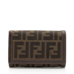 Fendi Vintage Zucca Compact Wallet
