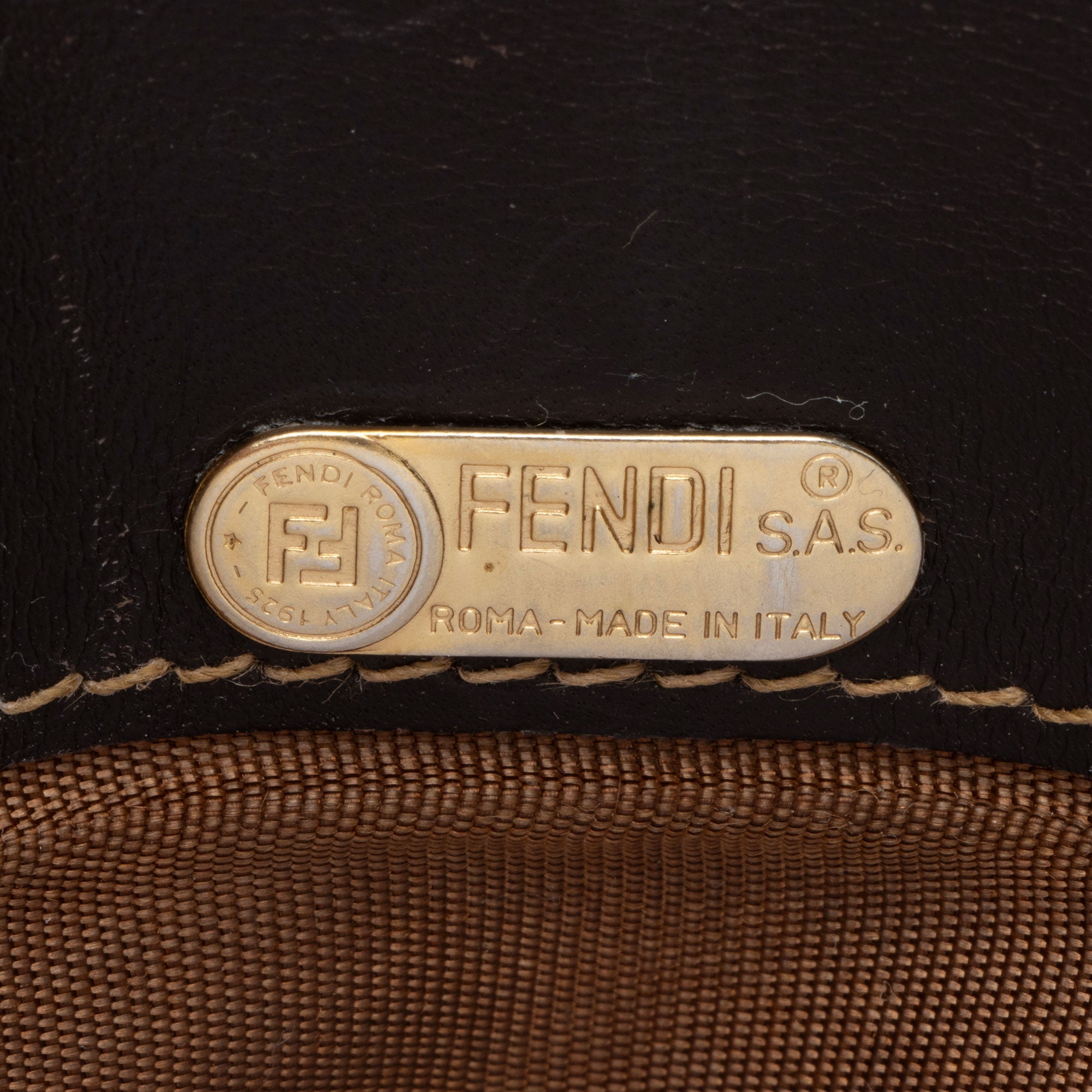 Fendi Vintage Zucca Compact Wallet