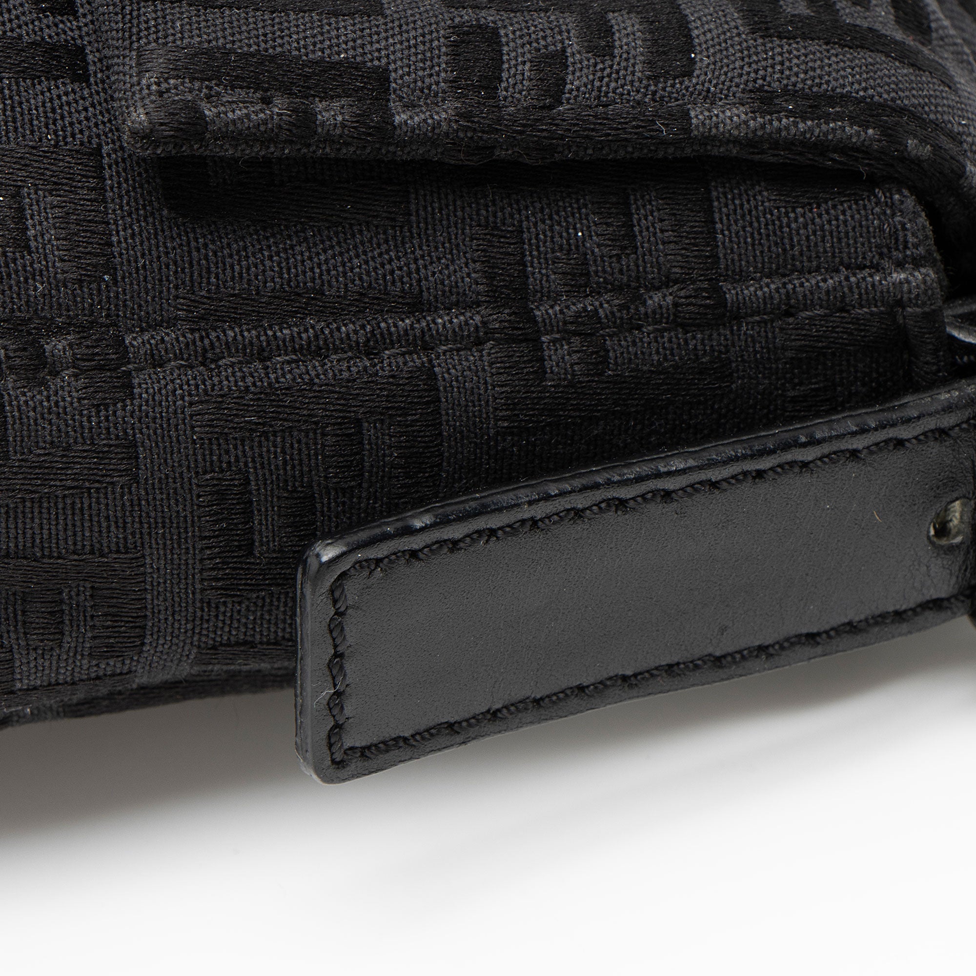 Fendi Vintage Zucchino Baguette Shoulder Bag