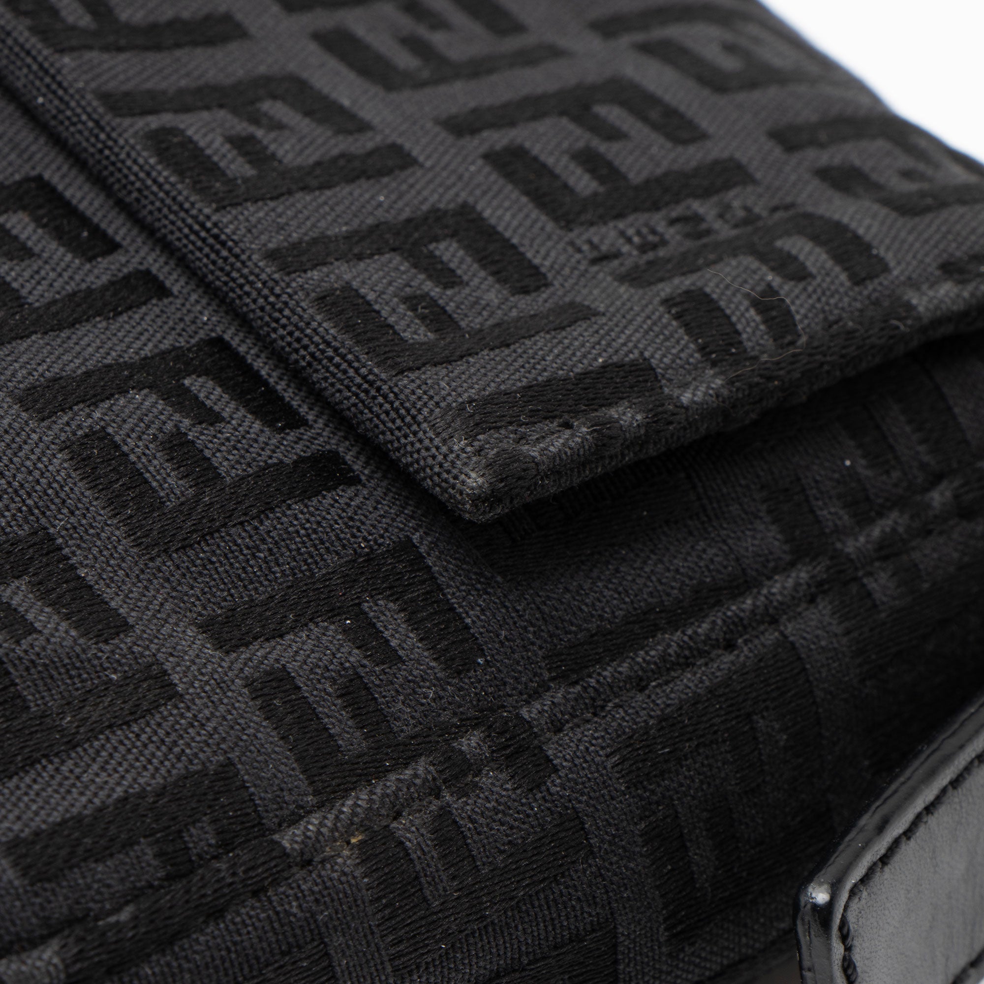 Fendi Vintage Zucchino Baguette Shoulder Bag