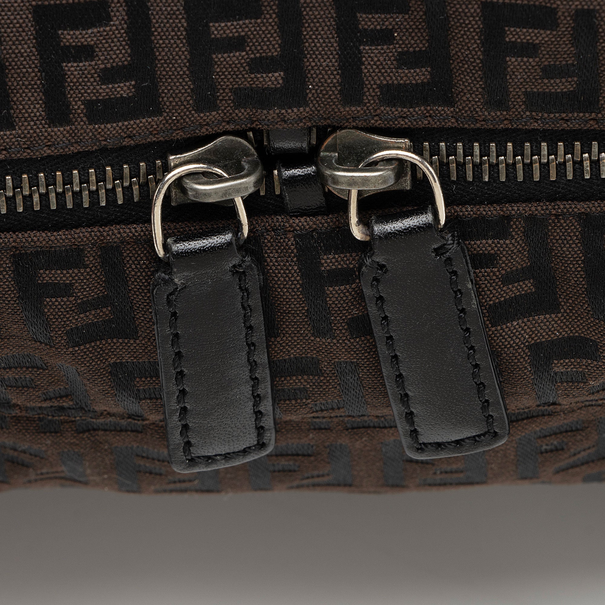 Fendi Vintage Zucchino Zip Tote