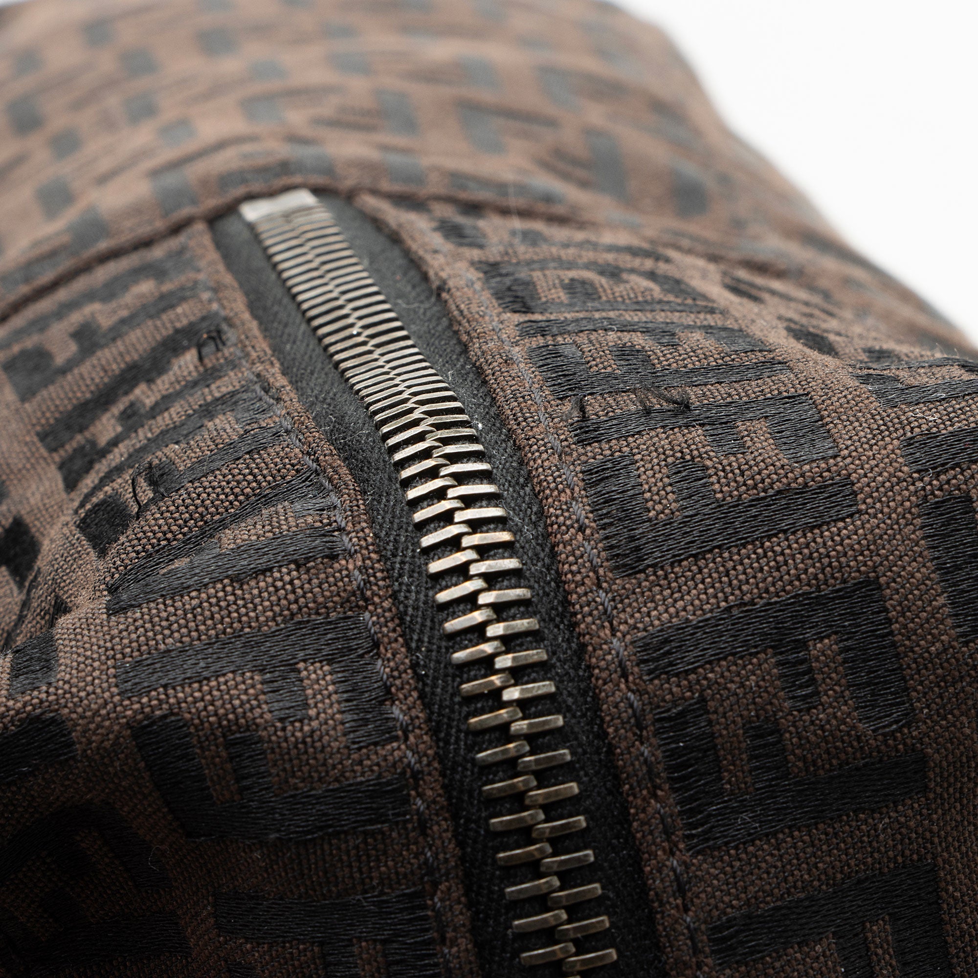 Fendi Vintage Zucchino Zip Tote