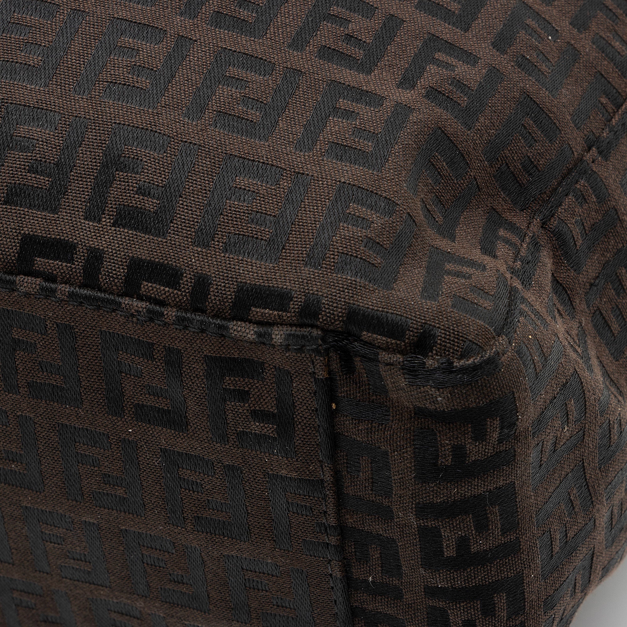 Fendi Vintage Zucchino Zip Tote
