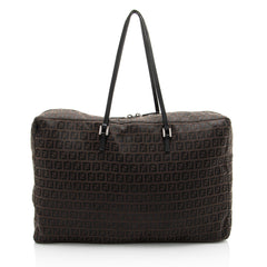 Fendi Vintage Zucchino Zip Tote