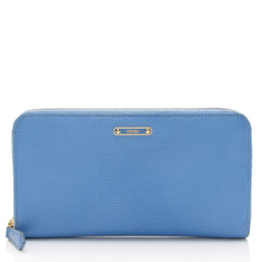 Fendi Vitello Elite Zip Around Wallet