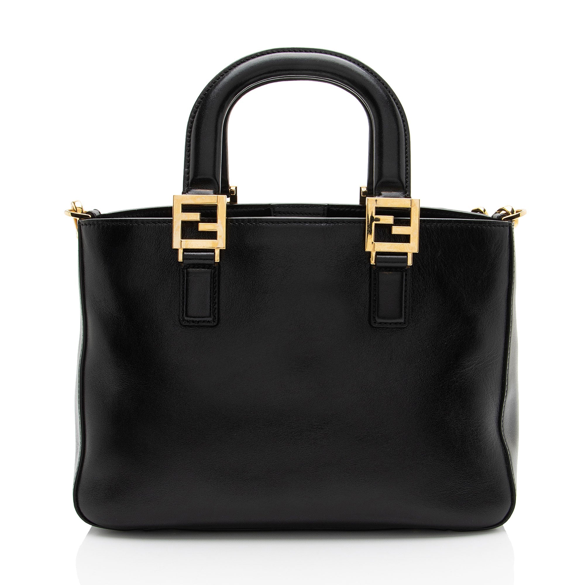 Fendi Vitello Glacier Small Tote