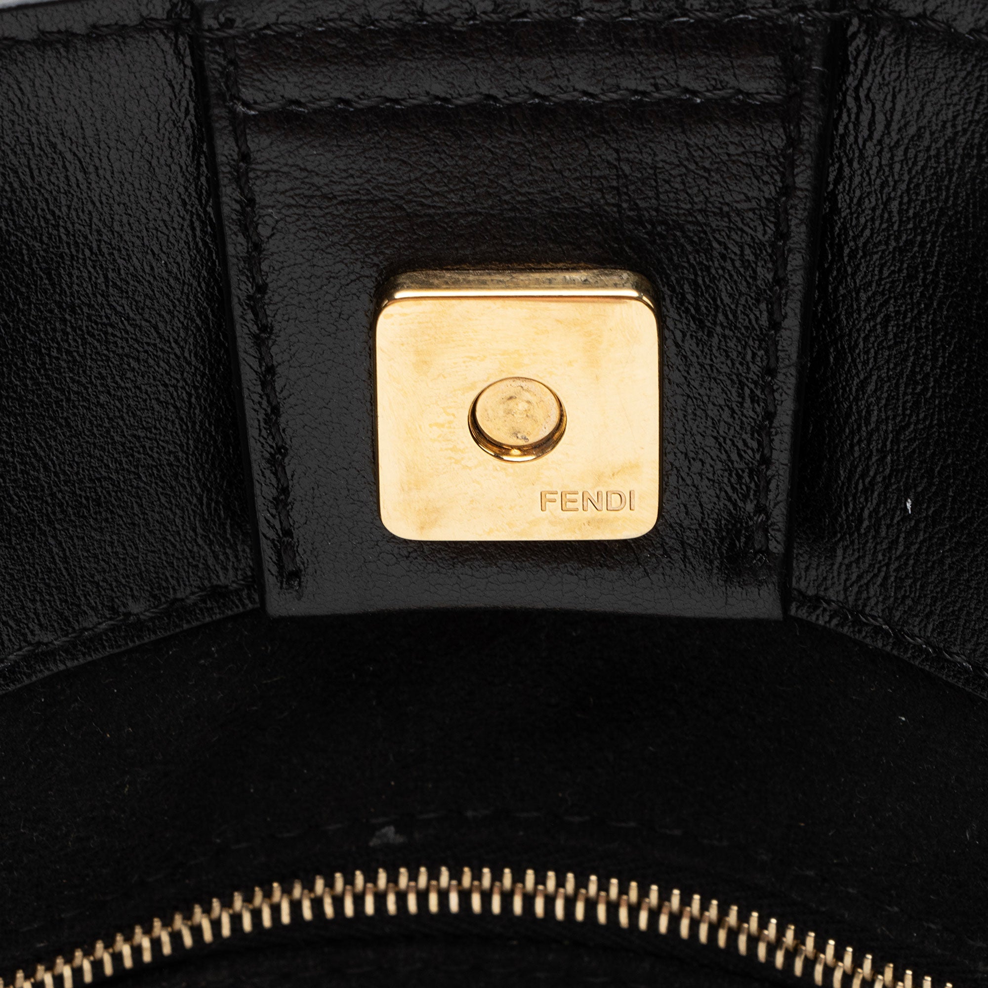 Fendi Vitello Glacier Small Tote
