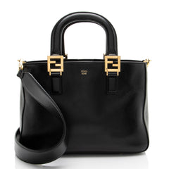 Fendi Vitello Glacier Small Tote