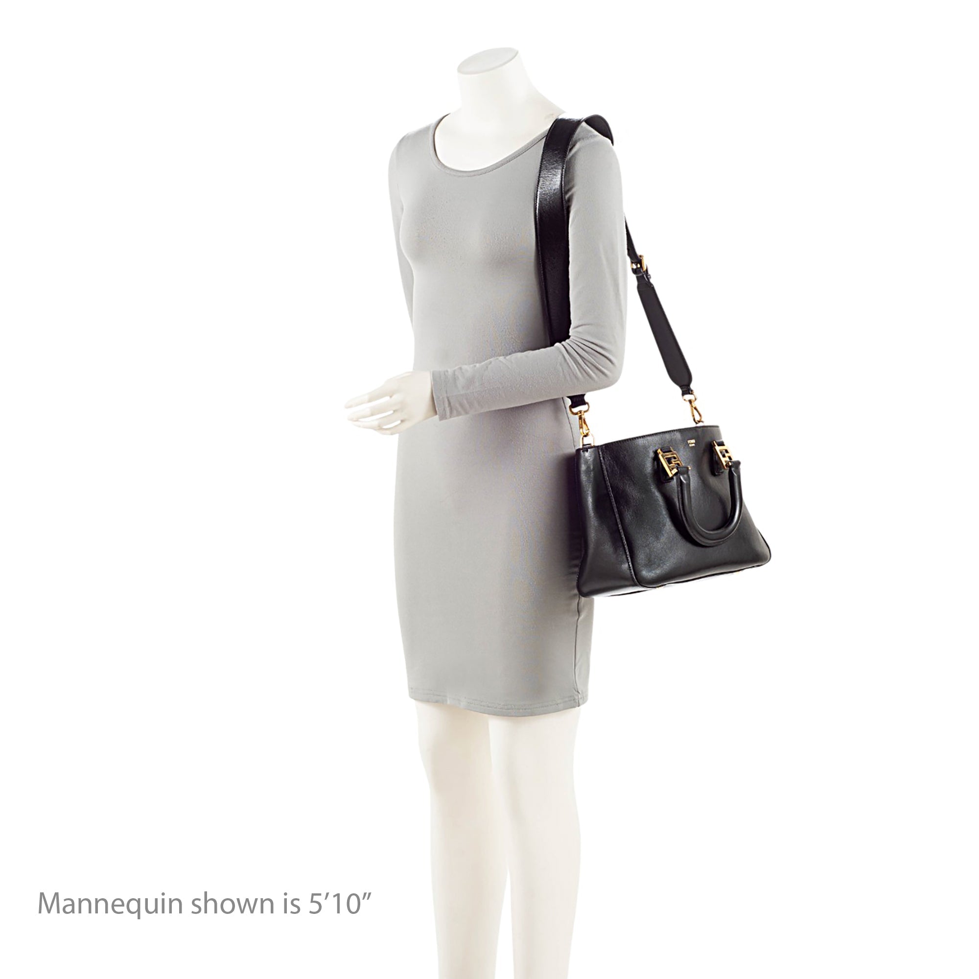 Fendi Vitello Glacier Small Tote