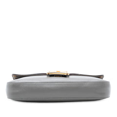 Fendi Vitello Grace FF 1974 Baguette Crossbody