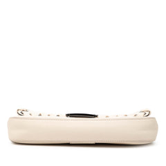 Fendi Whipstitch Leather Baguette Crossbody