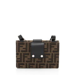 Fendi Zucca Baguette Two Way Crossbody