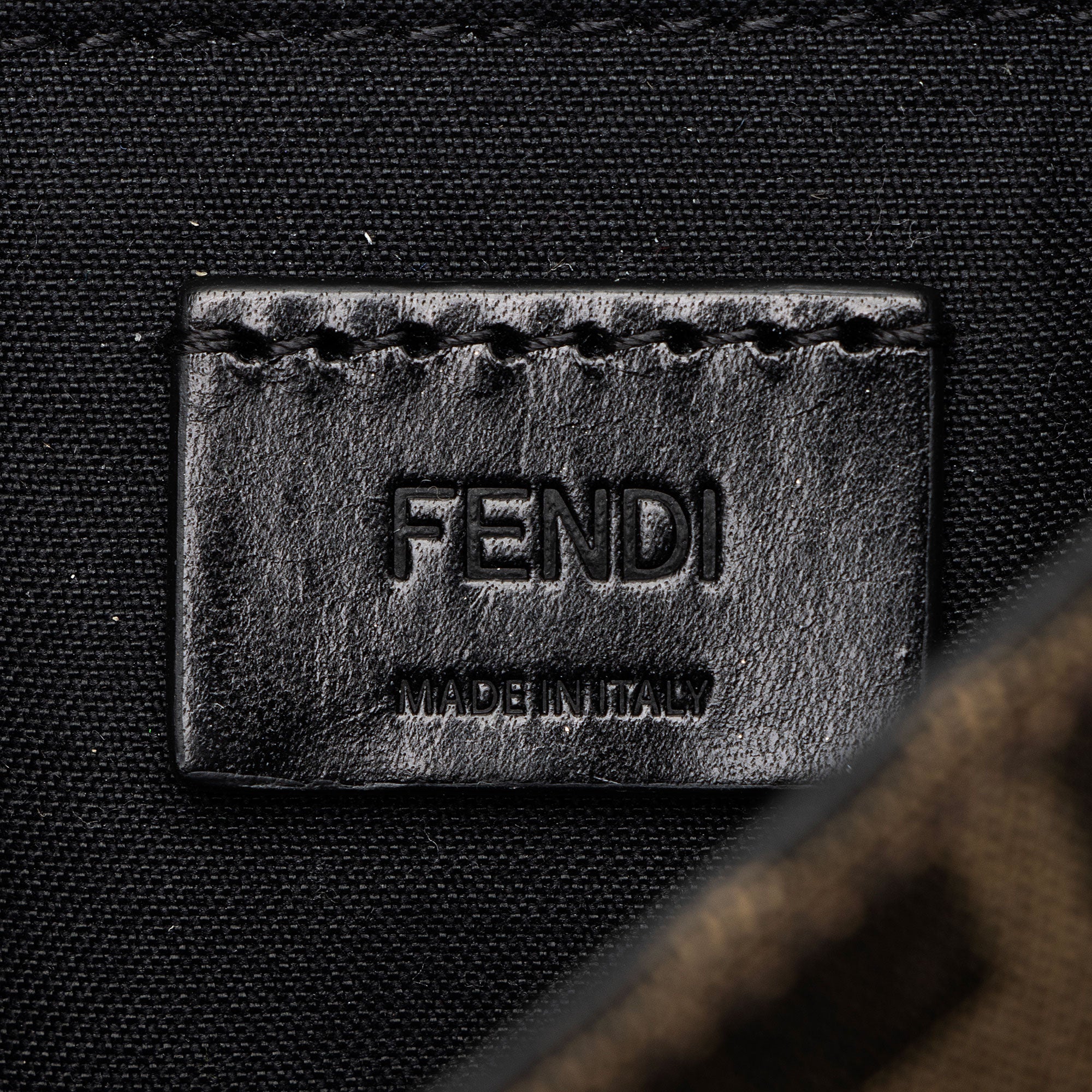 Fendi Zucca Baguette Two Way Crossbody
