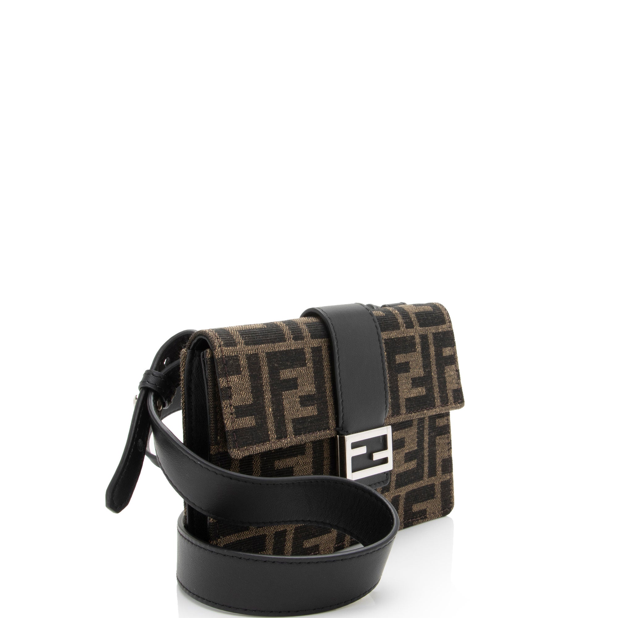 Fendi Zucca Baguette Two Way Crossbody