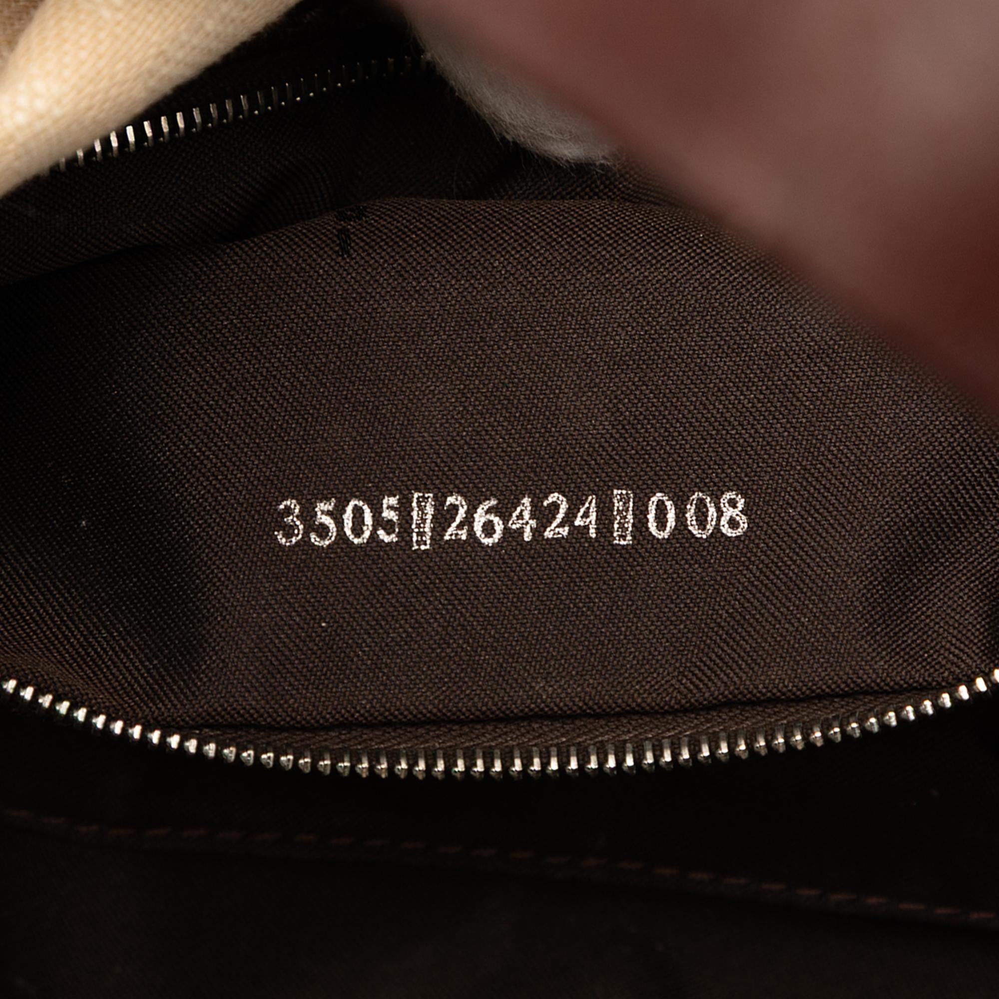 Fendi Zucca Canvas Baguette