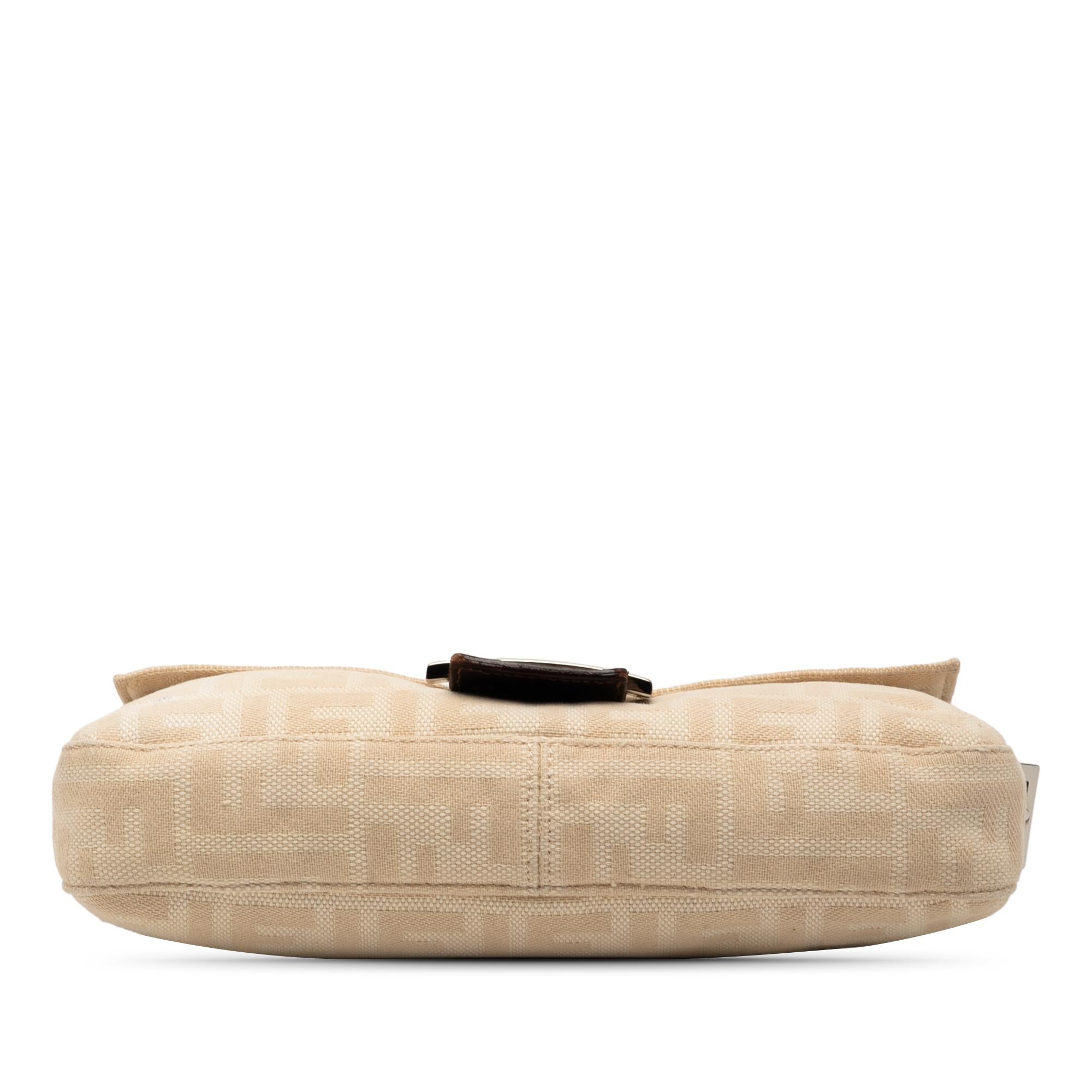 Fendi Zucca Canvas Baguette