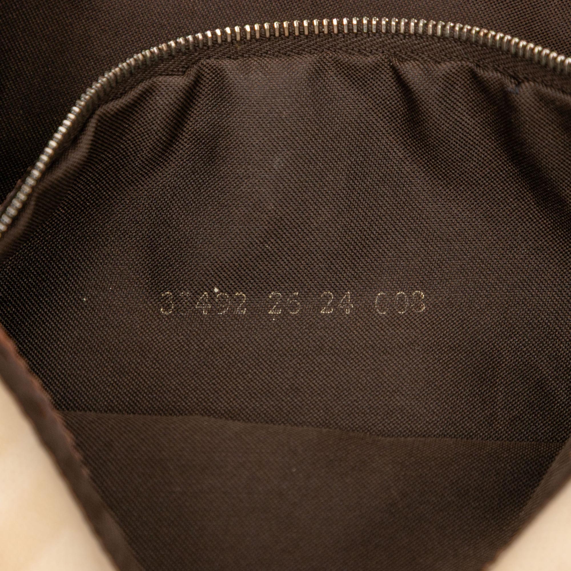 Fendi Zucca Canvas Baguette