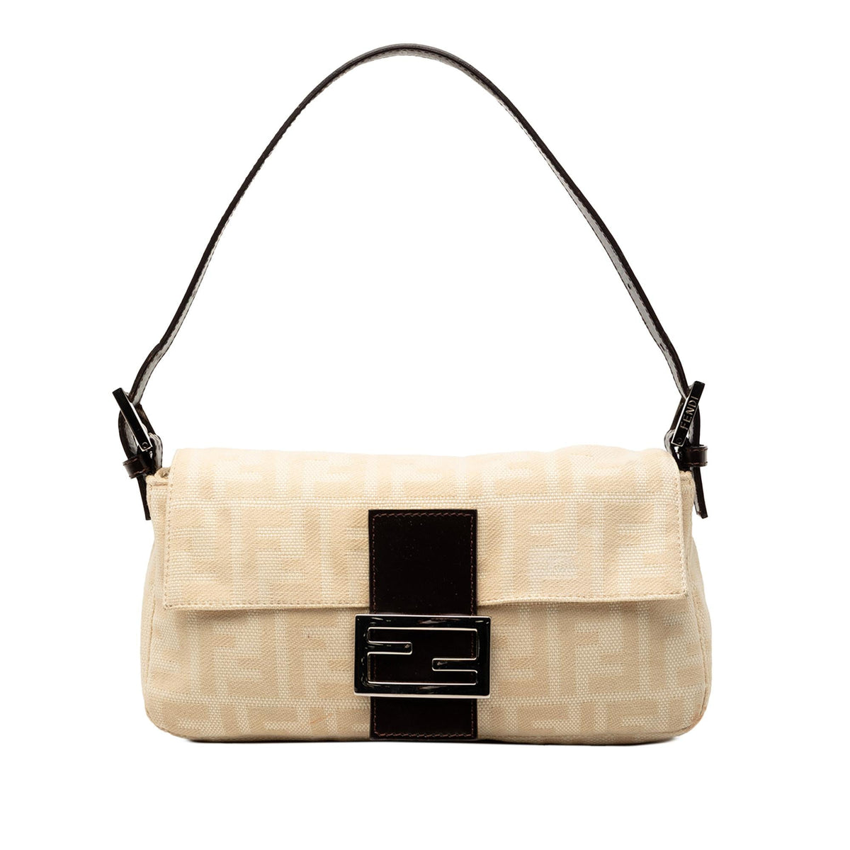 Fendi Zucca Canvas Baguette