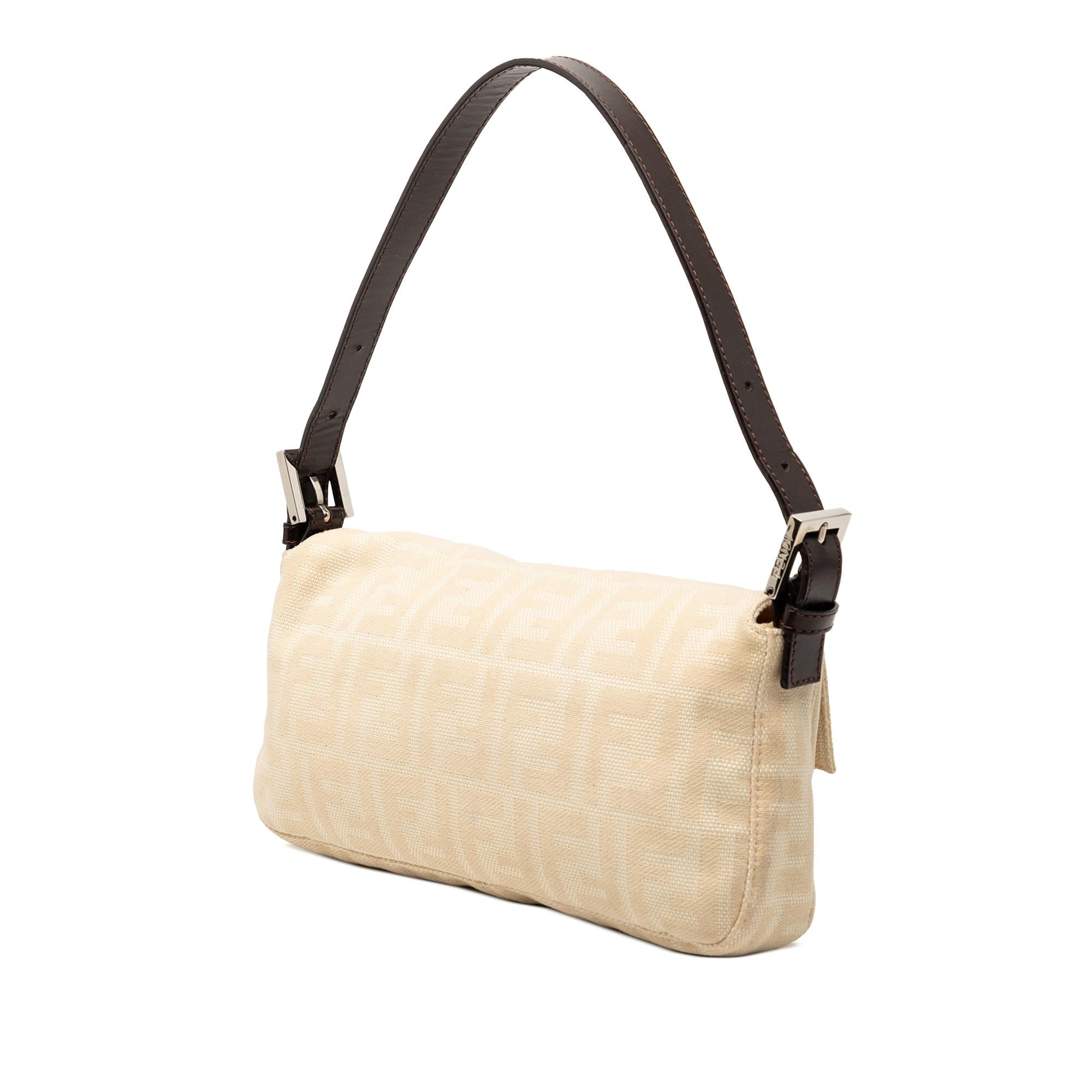 Fendi Zucca Canvas Baguette