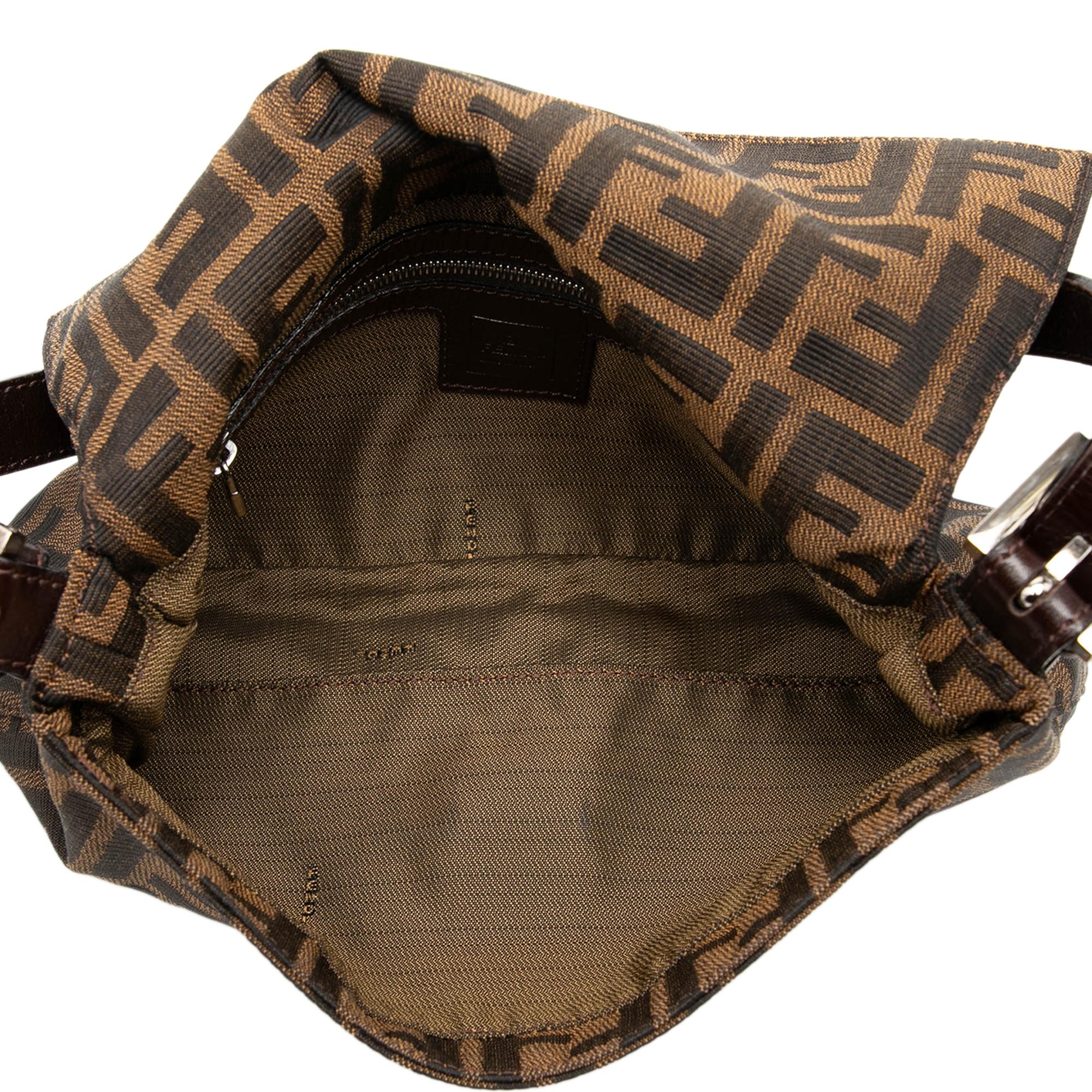 Fendi Zucca Canvas Baguette