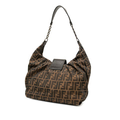 Fendi Zucca Canvas Borsa B Hobo