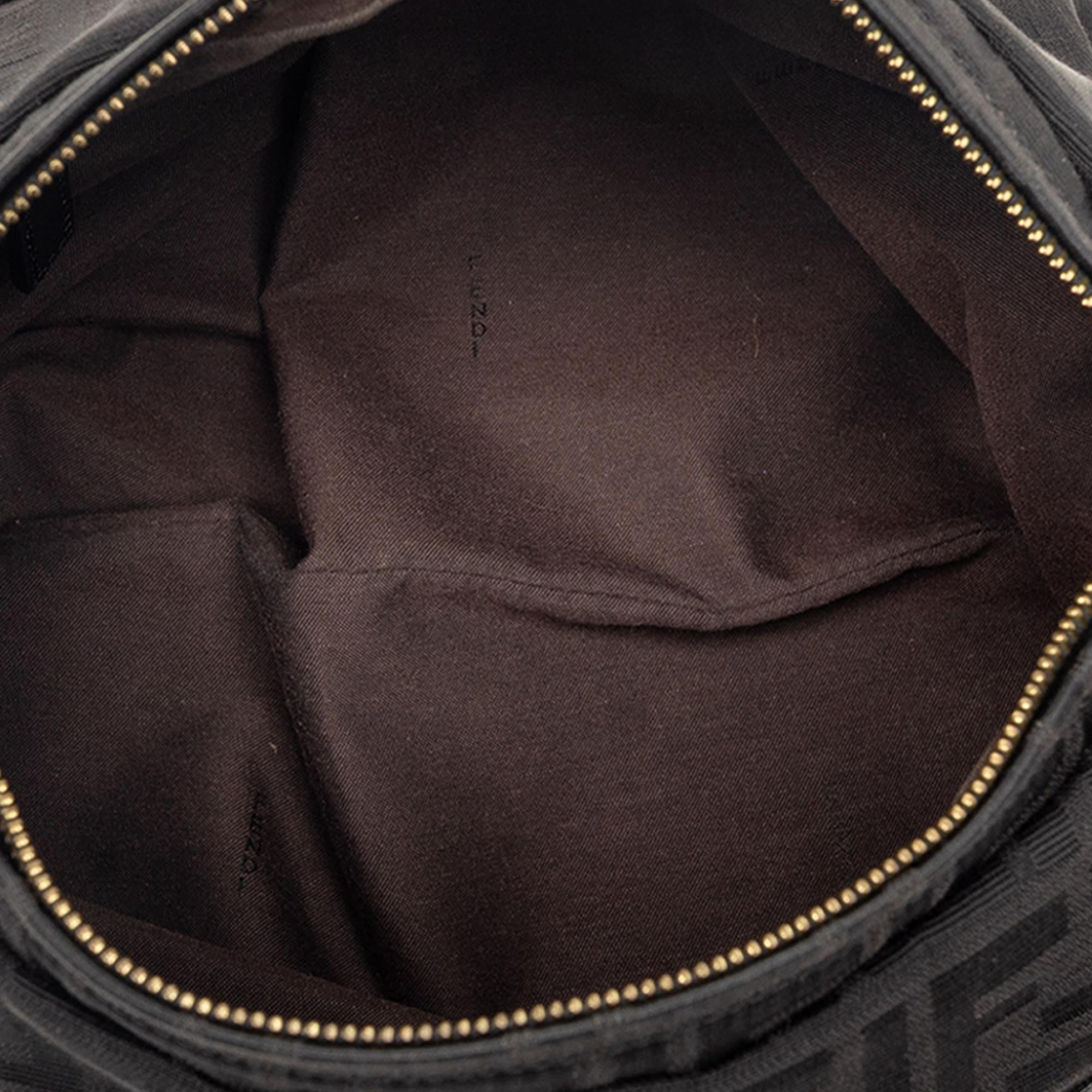Fendi Zucca Canvas Chef Shoulder Bag