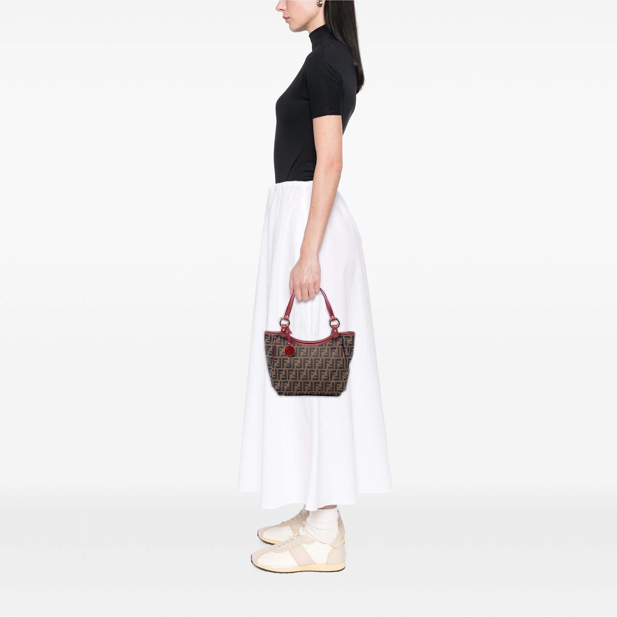 Fendi Zucca Canvas Chef Tote