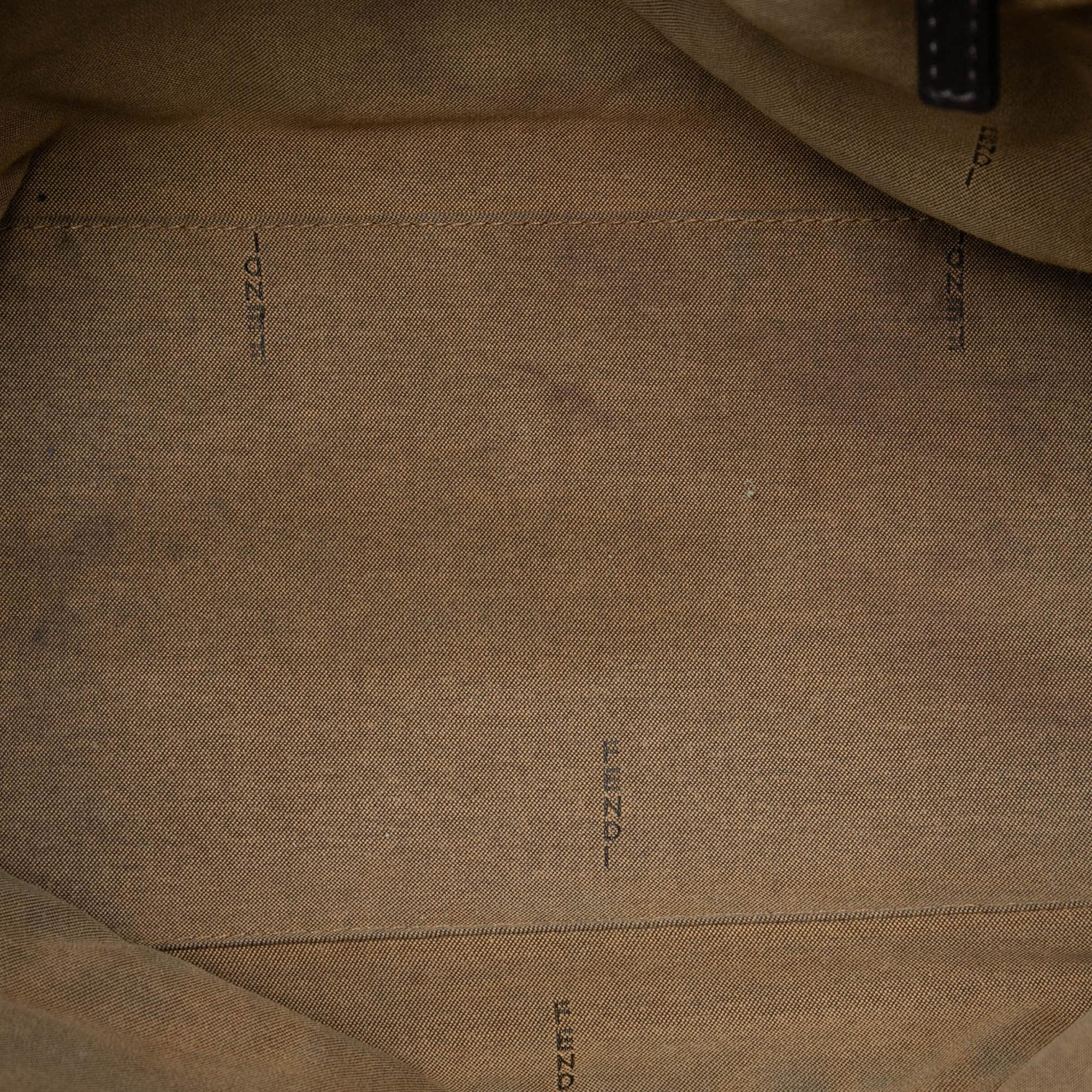 Fendi Zucca Canvas Chef Tote