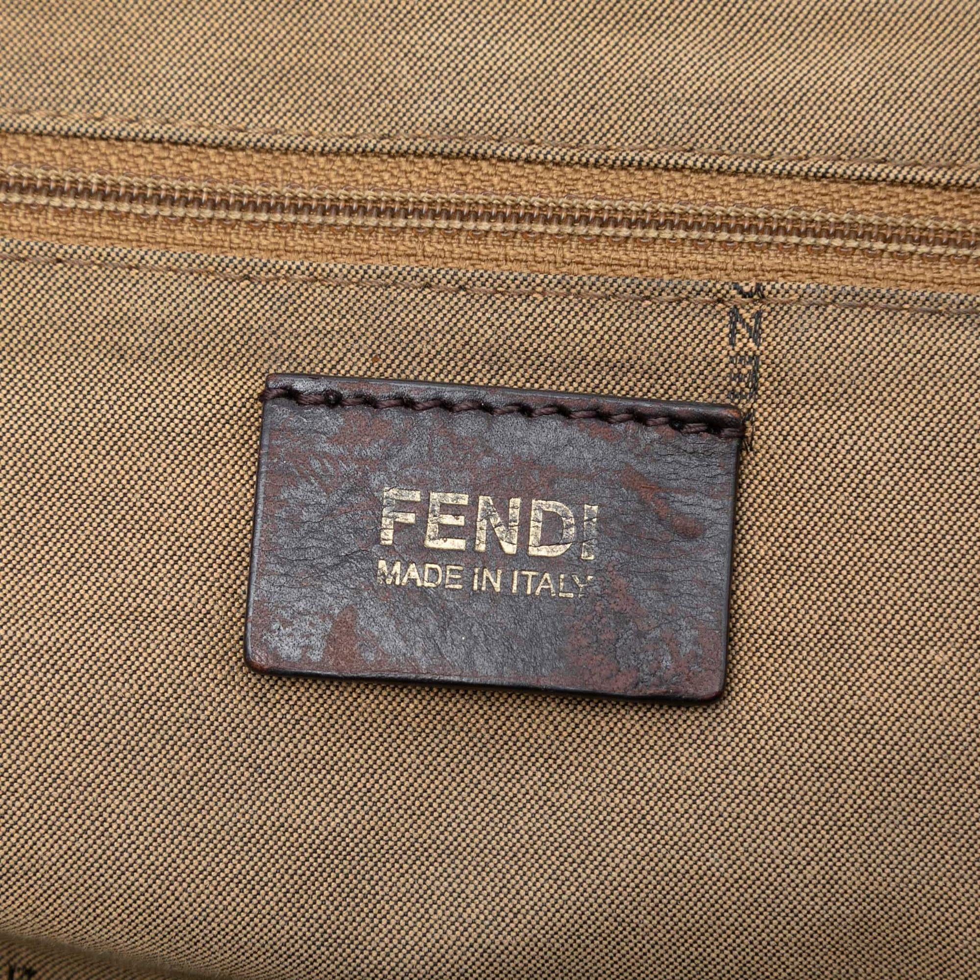 Fendi Zucca Canvas Chef Tote