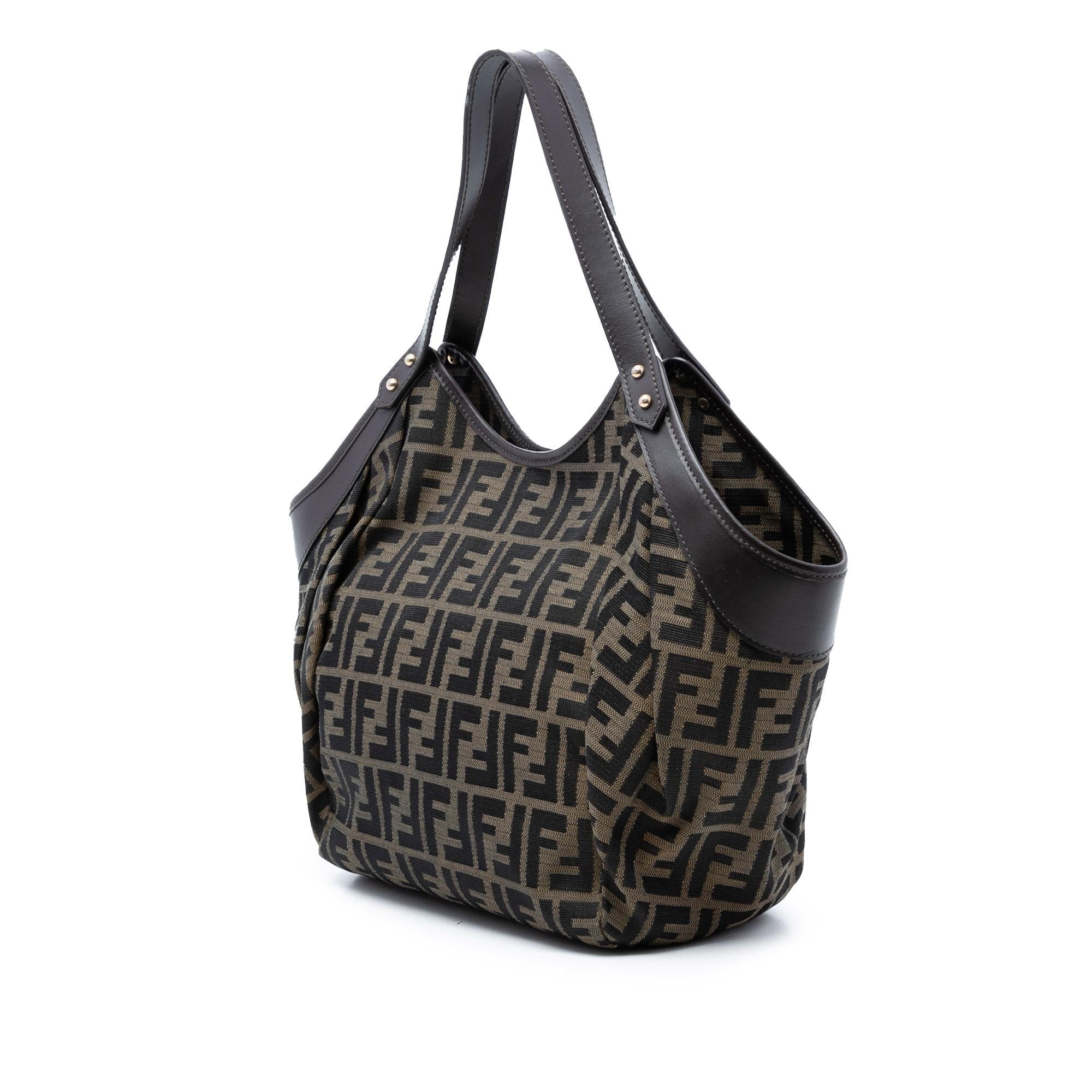 Fendi Zucca Canvas Chef Tote