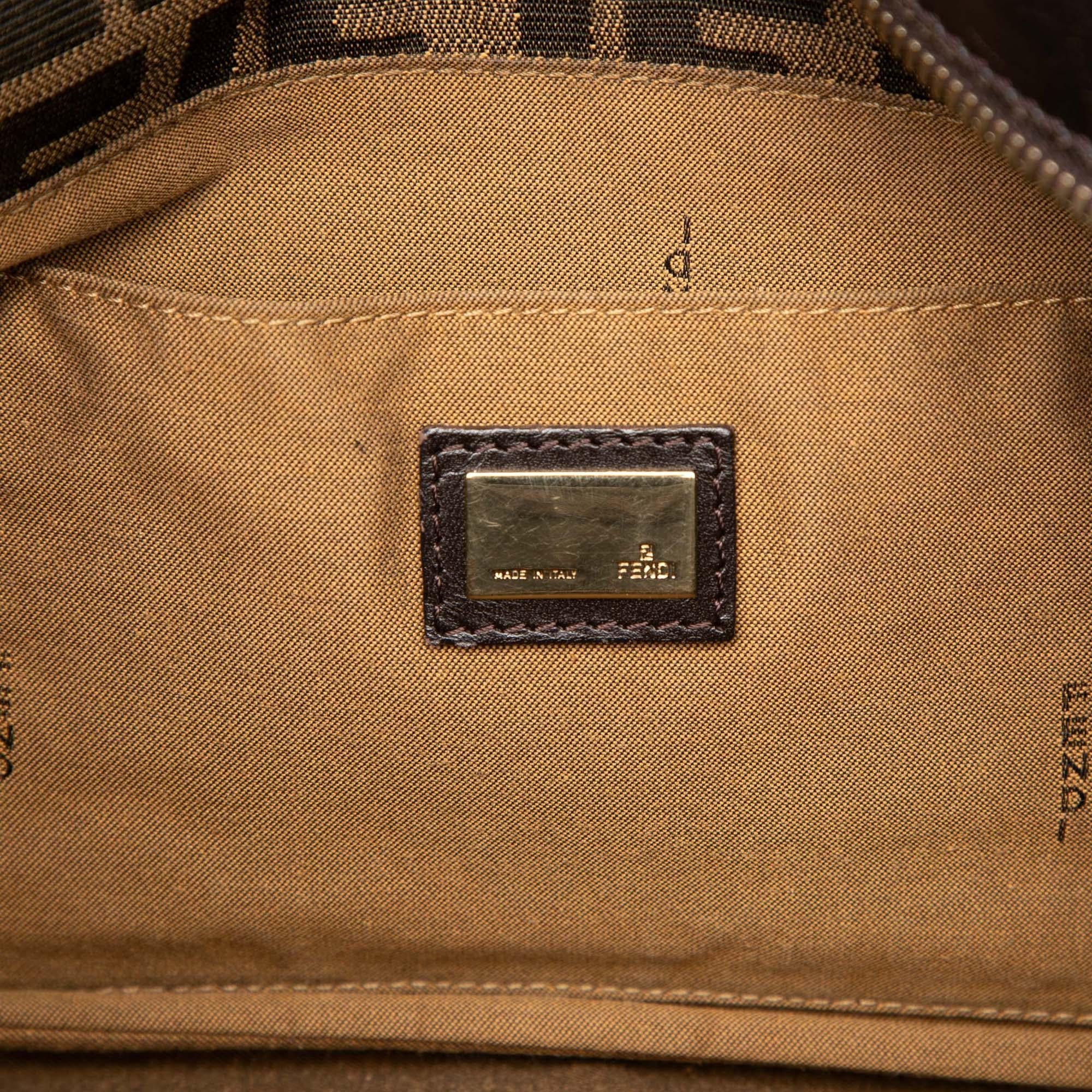 Fendi Zucca Canvas Chef Tote