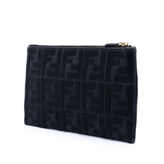 Fendi Zucca Canvas Clutch