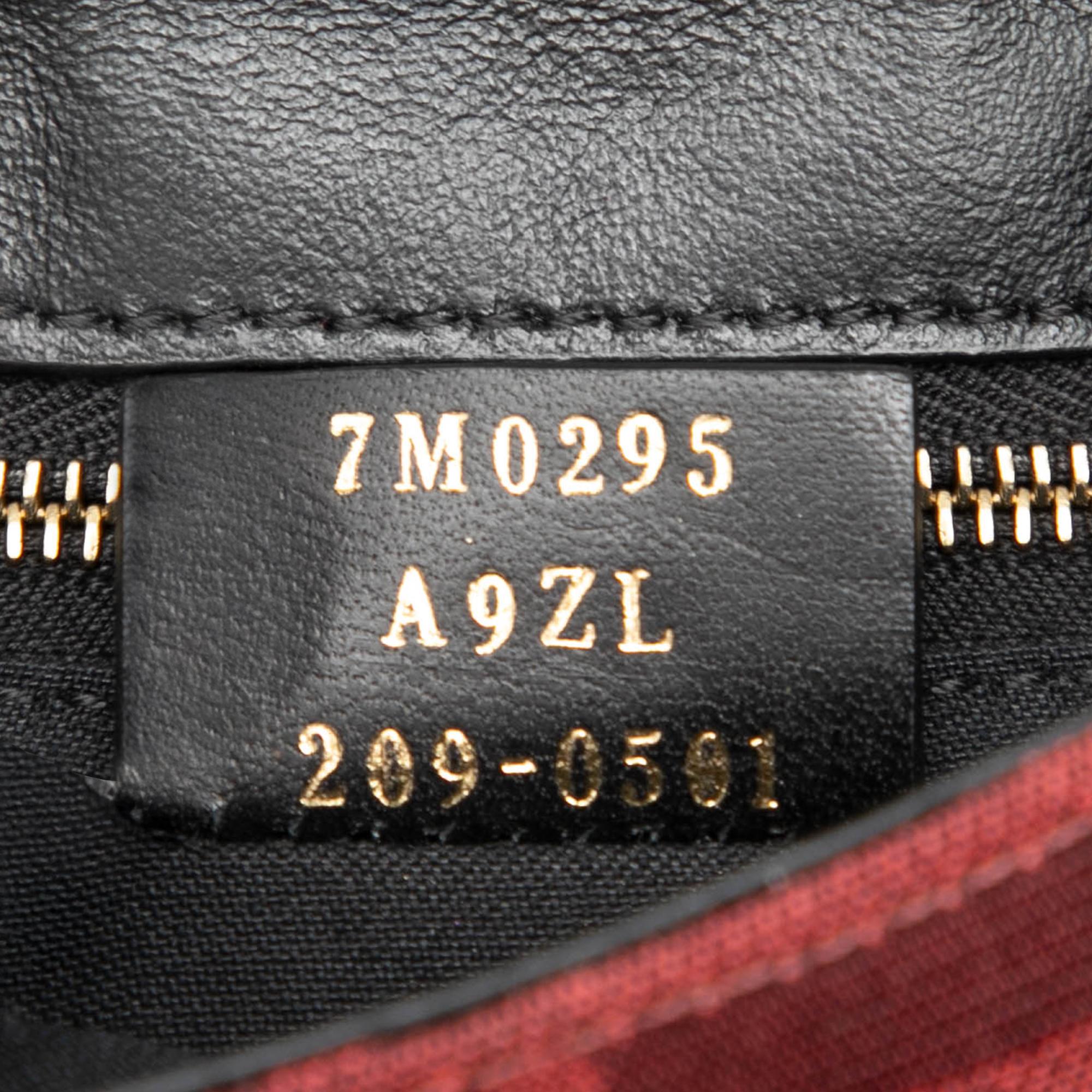 Fendi Zucca Canvas Convertible Baguette Pouch