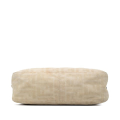 Fendi Zucca Canvas Double Flap Mamma