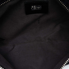 Fendi Zucca Canvas Double Pocket Belt Bag