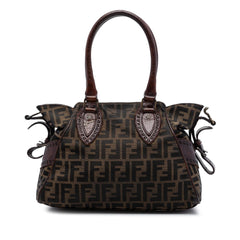 Fendi Zucca Canvas Etniko Handbag