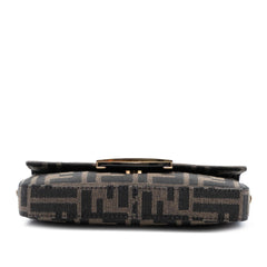 Fendi Zucca Canvas FF 1974 Phone Baguette