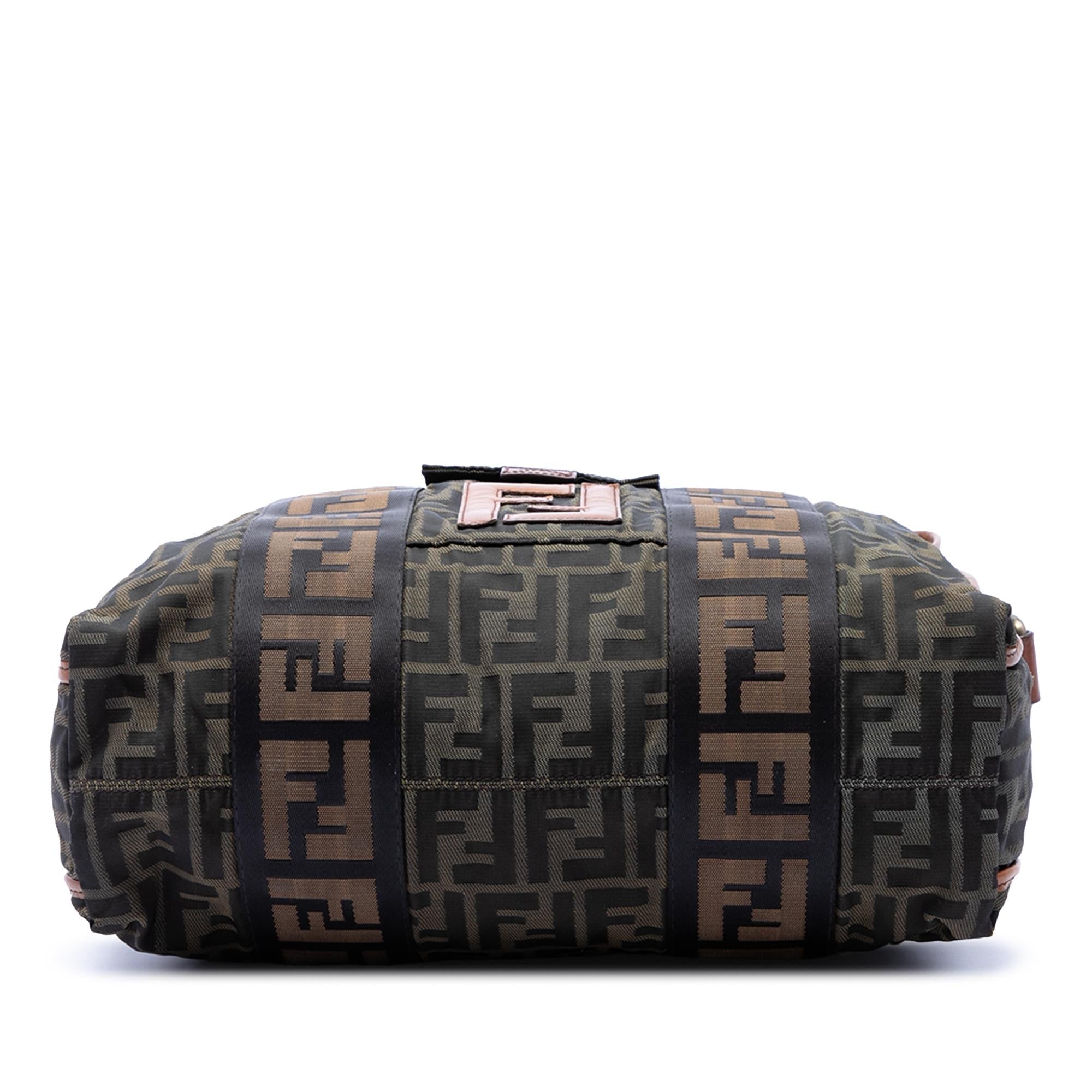 Fendi Zucca Canvas FF Satchel