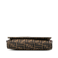 Fendi Zucca Canvas Flap Pochette