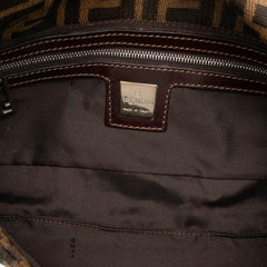 Fendi Zucca Canvas Flap Pochette