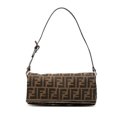 Fendi Zucca Canvas Flap Pochette