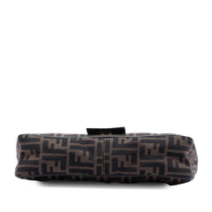Fendi Zucca Canvas Flap Shoulder Bag