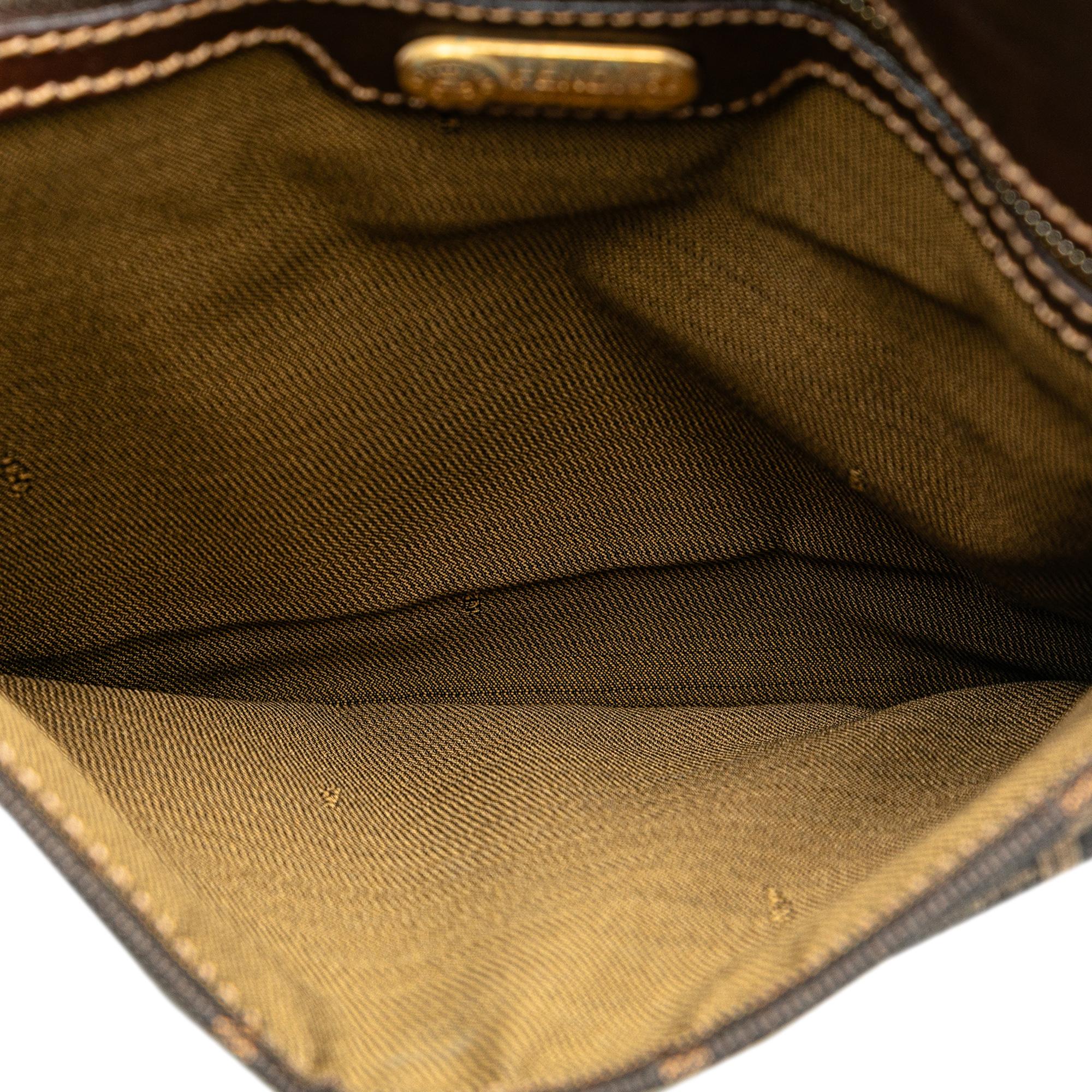Fendi Zucca Canvas Handbag