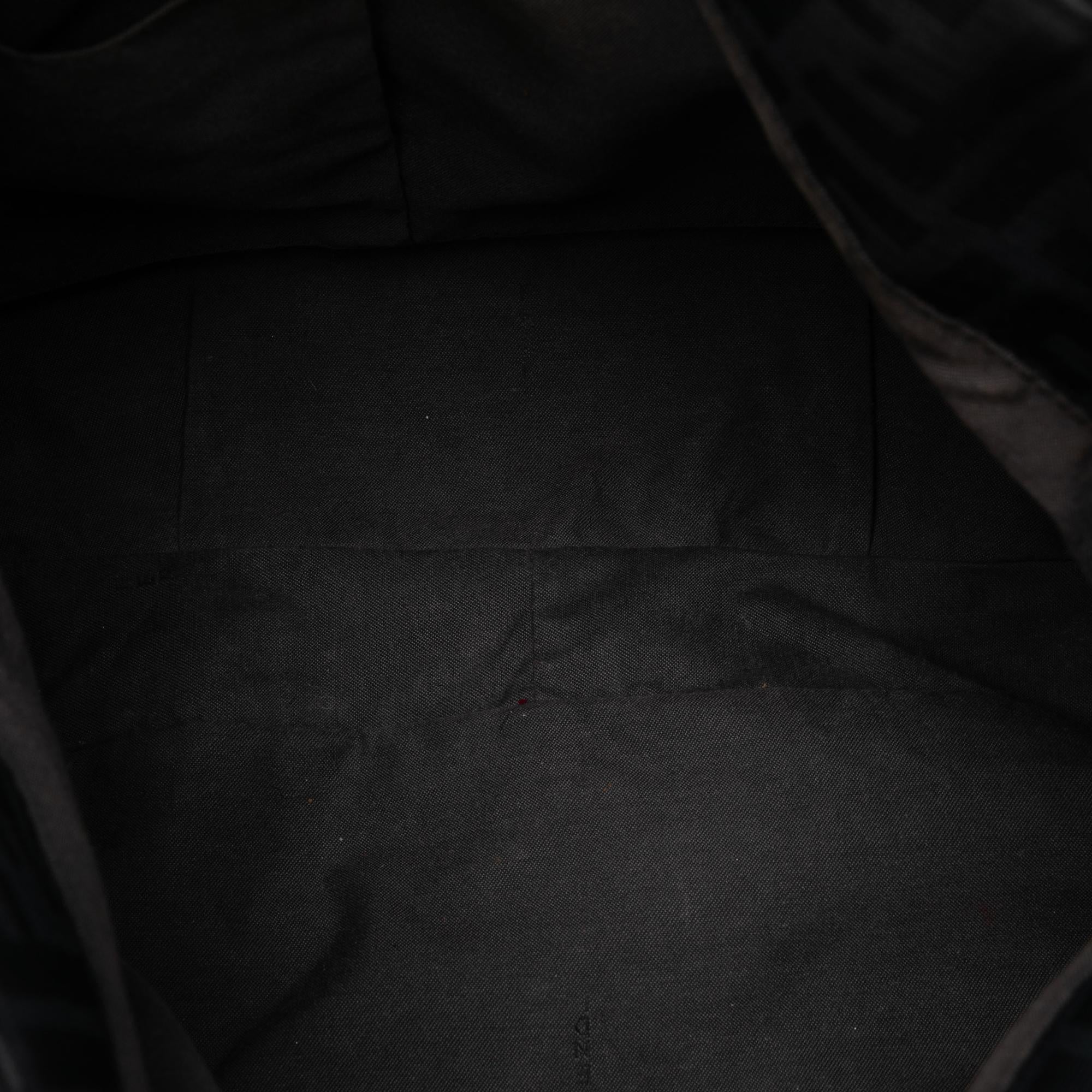 Fendi Zucca Canvas Mia Chain Tote