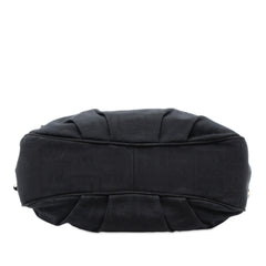 Fendi Zucca Canvas Mia Flap Shoulder Bag
