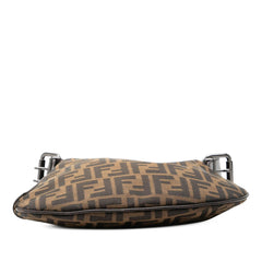 Fendi Zucca Canvas Oyster Hobo