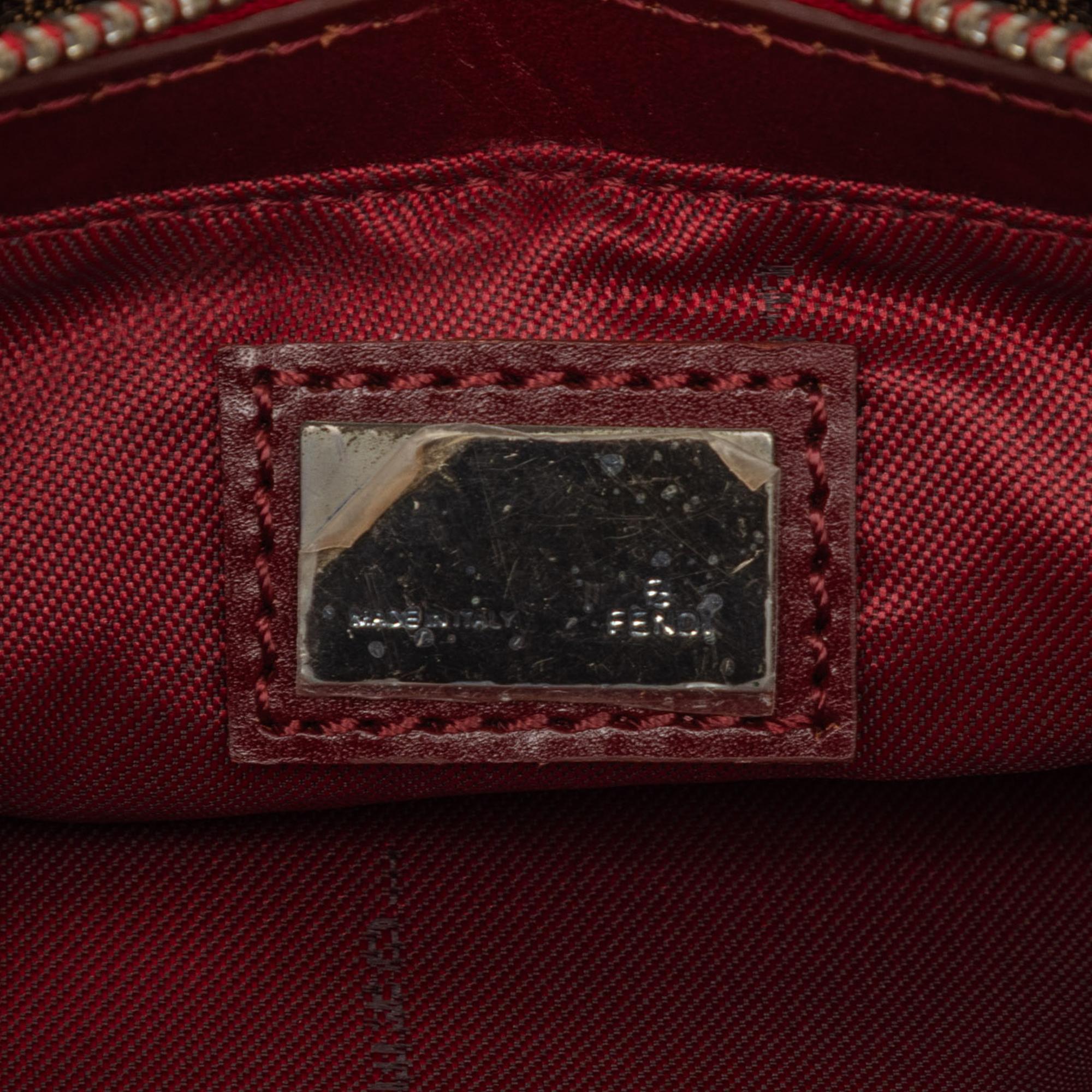 Fendi Zucca Canvas Pochette