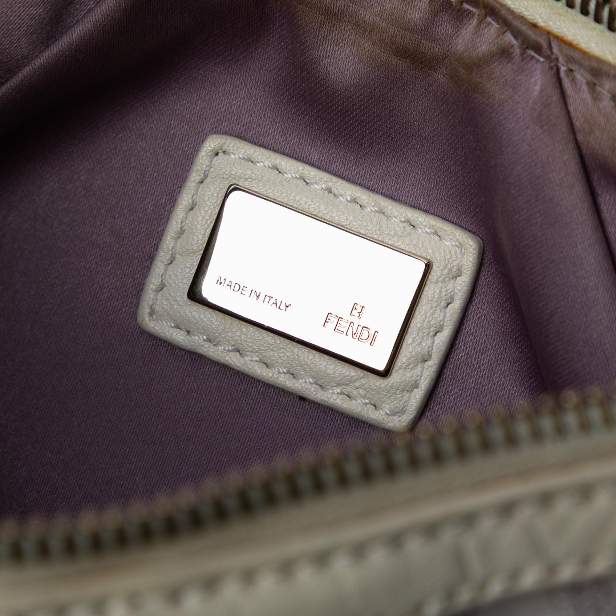 Fendi Zucca Canvas Pochette